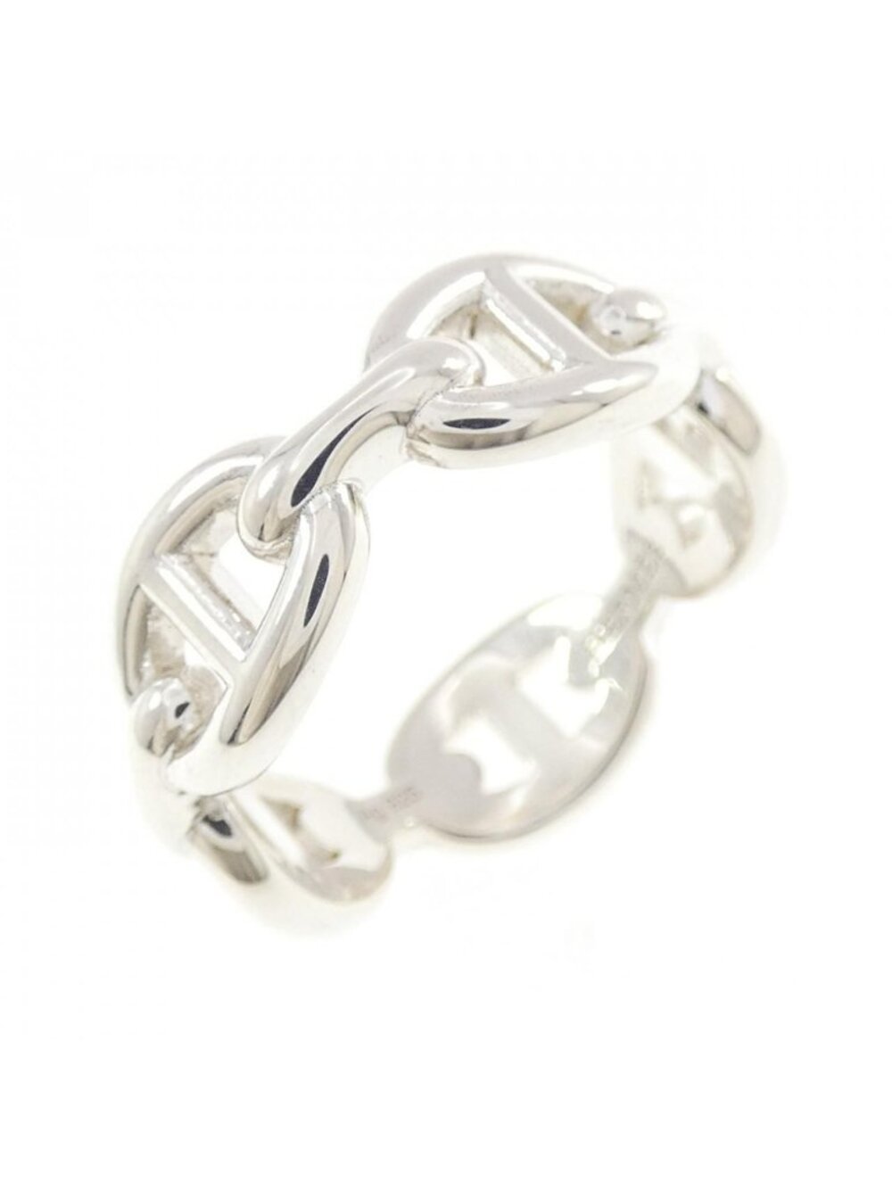 Hermes Chaine D'ancre Enchainee Ring